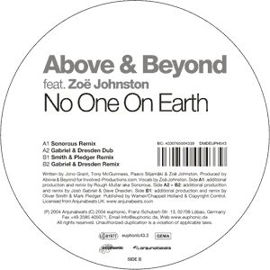 above & beyond / no one on earth