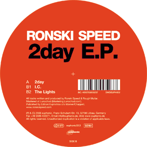 ronski speed / 2day e.p.