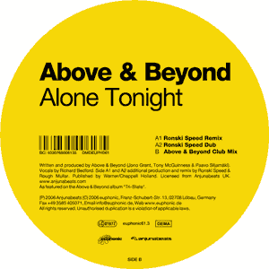 above & beyond / alone tonight