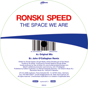 ronski speed / the space we are